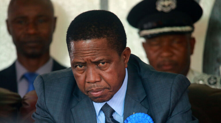 ZAMBIA-POLITICS-AGRICULTURE-LUNGU